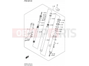 SUZUKI SV650SA L4 (2014) (E03,E28,E33) 521A - FRONT FORK DAMPER