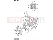 SUZUKI SV650SA L5 (2015) (E03,E28,E33) 104A - CYLINDER HEAD (FRONT)
