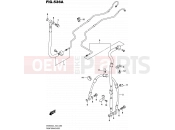 SUZUKI SV650SA L5 (2015) (E03,E28,E33) 536A - FRONT BRAKE HOSE
