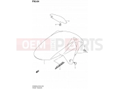 SUZUKI SV650SU L2 (2012) (E24) 64 - FRONT FENDER (SV650SAL2 E24)