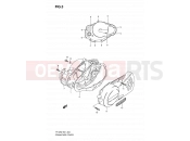 SUZUKI TF125 W (1998) 3 - CRANKCASE COVER