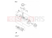 SUZUKI TF125 W (1998) 4 - CRANKSHAFT