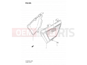 SUZUKI TF125 W (1998) 29A - FRAME COVER (MODEL W)