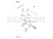 SUZUKI TF125 W (1998) 33A - RIGHT HANDLE LEVER (E24)