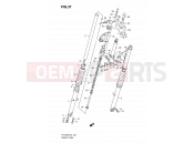 SUZUKI TF125 X (1999) 37 - FRONT FORK (MODEL X ~F.NO.126489)