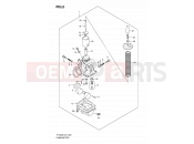 SUZUKI TF125 K5 (2005) 5 - CARBURETOR