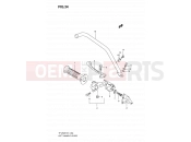 SUZUKI TF125 K5 (2005) 34 - LEFT HANDLE LEVER (MODEL X E01)