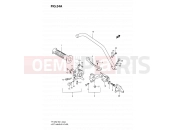SUZUKI TF125 K5 (2005) 34A - LEFT HANDLE LEVER (E06, E24)