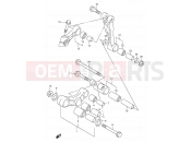 SUZUKI TL1000R X (1999) 58 - REAR CUSHION LEVER