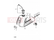 SUZUKI TS100ER T (1996) 31 - FUEL TANK (TS100ERT)