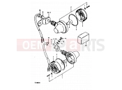 SUZUKI TS100ER T (1996) 23 - TURN SIGNAL LAMP (E02)