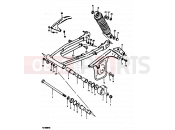 SUZUKI TS100ER T (1996) 50 - REAR SWINGING ARM