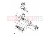 SUZUKI TS125ER N (1992) 4 - CRANKSHAFT