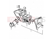 SUZUKI TS125ER N (1992) 6 - AIR CLEANER