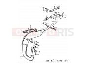 SUZUKI TS125ER N (1992) 7 - MUFFLER