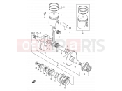 SUZUKI TS125ER Z (1982) 4 - CRANKSHAFT
