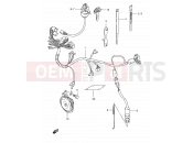 SUZUKI TS125ER Z (1982) 33 - WIRING HARNESS