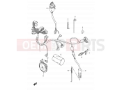 SUZUKI TS125ER Z (1982) 33A - WIRING HARNESS (MODEL R P09)