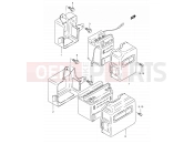 SUZUKI TS125ER Z (1982) 35 - BATTERY HOLDER