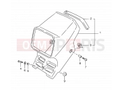 SUZUKI TS125ER Z (1982) 45B - HEADLAMP COVER (MODEL R P09)