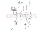 SUZUKI TS125ER L (1990) 33B - WIRING HARNESS (MODEL R P31)