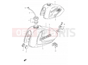 SUZUKI TS125ER R (1994) 40 - FUEL TANK