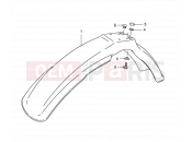 SUZUKI TS125ER R (1994) 46A - FRONT FENDER (MODEL N/R P09)