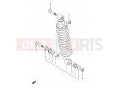 SUZUKI TS125ERC R (1994) 63 - REAR SHOCK ABSORBER (MODEL L/N/R)