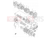 SUZUKI TS125ERC W (1998) 10 - TRANSMISSION
