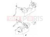 SUZUKI TS125ERC W (1998) 18 - TURNSIGNAL LAMP