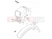 SUZUKI TS125ERC W (1998) 28A - HEADLAMP COVER (P09)