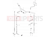 SUZUKI TS125ERC W (1998) 29 - HANDLEBAR