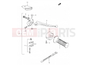 SUZUKI TS125ERC W (1998) 30 - RIGHT HANDLE LEVER
