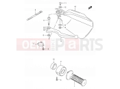 SUZUKI TS125ERC W (1998) 30A - RIGHT HANDLE LEVER (P09)