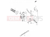 SUZUKI TS125ERC W (1998) 31 - LEFT HANDLE LEVER
