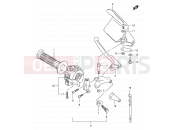 SUZUKI TS125ERC W (1998) 31A - LEFT HANDLE LEVER (P09)