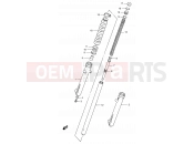 SUZUKI TS125ERC W (1998) 34 - FRONT DAMPER