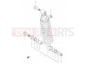 SUZUKI TS125ERC W (1998) 40 - REAR SHOCK ABSORBER