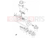 SUZUKI TS125R M (1991) 5 - CRANKSHAFT