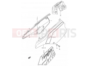 SUZUKI TS125R M (1991) 35A - FRAME COVER (MODEL L/M/N)