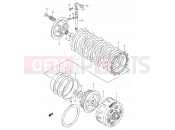 SUZUKI TS125R N (1992) 13 - CLUTCH