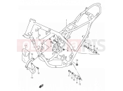 SUZUKI TS125R N (1992) 28A - FRAME (MODEL R)