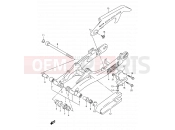 SUZUKI TS125R N (1992) 45B - REAR SWINGING ARM (MODEL R)