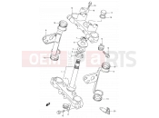 SUZUKI TS125R N (1992) 37 - STEERING STEM