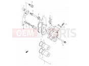 SUZUKI TS125R N (1992) 43 - FRONT CALIPER