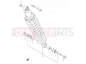 SUZUKI TS125R N (1992) 46 - REAR SHOCK ABSORBER