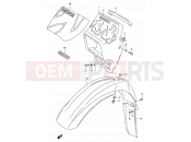 SUZUKI TS125R P (1993) 38B - HEADLAMP COVER (MODEL M/N/P/R)