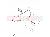 SUZUKI TS125X / TS125XU F (1985) 35 - FRAME COVER