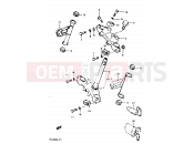 SUZUKI TS125X / TS125XU F (1985) 40 - STEERING STEM (MODEL F/G)