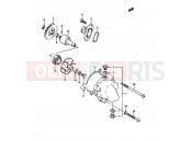 SUZUKI TS125X / TS125XU G (1986) 9 - WATER PUMP